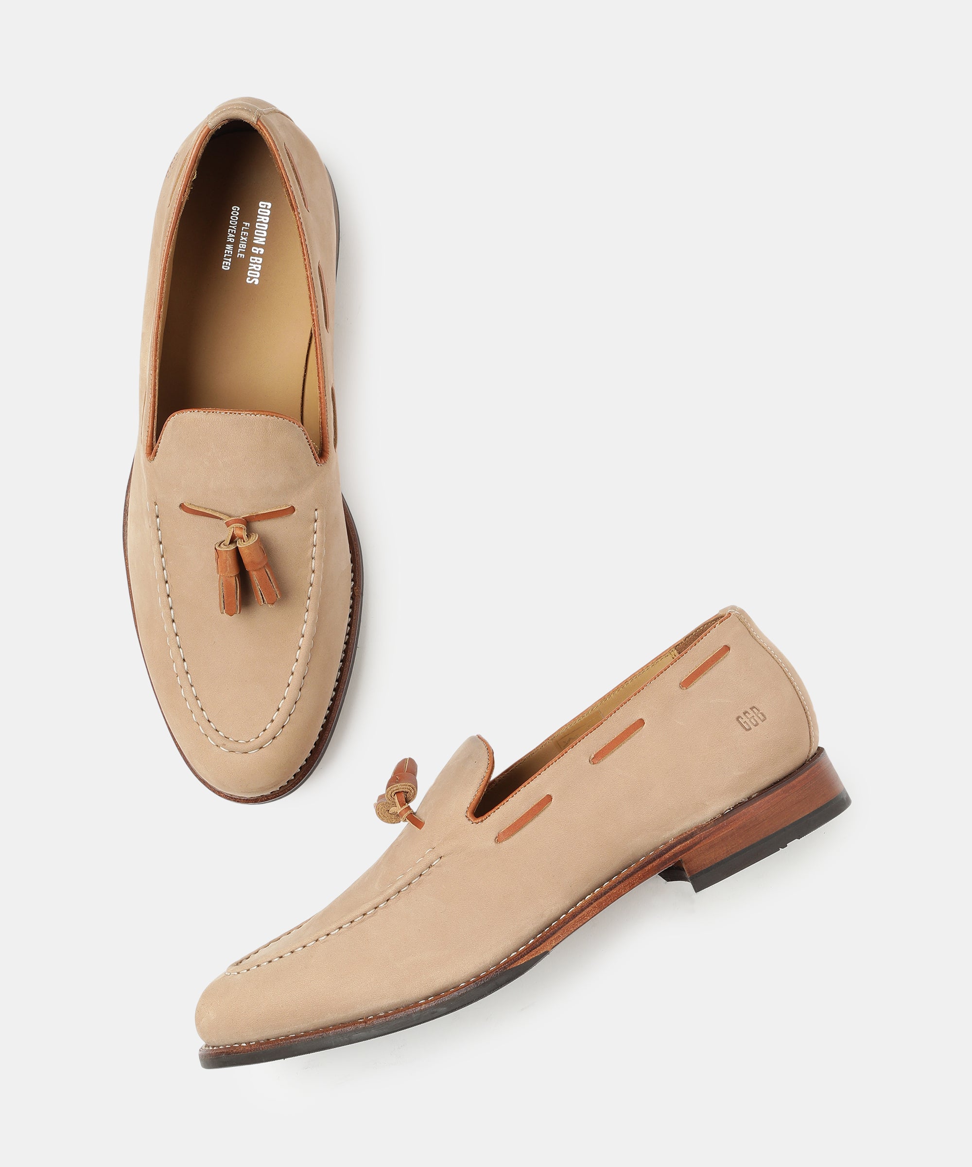 Tassel Loafer - 7524 (Nubuck - Sand)