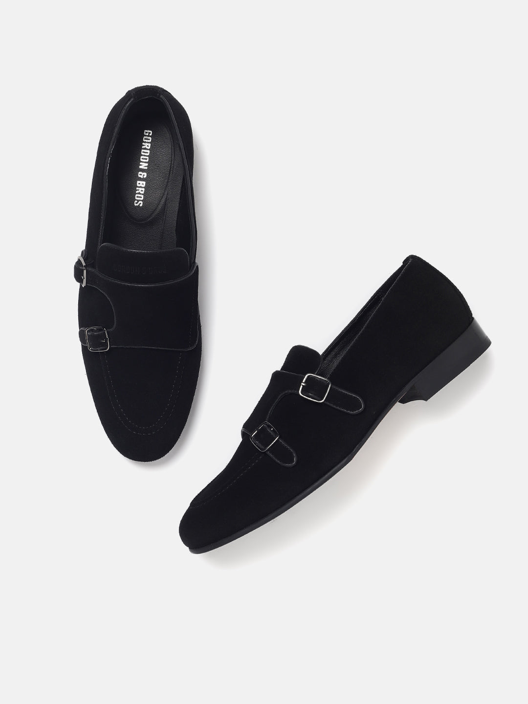 Double Monk - 625194 (Suede Black)