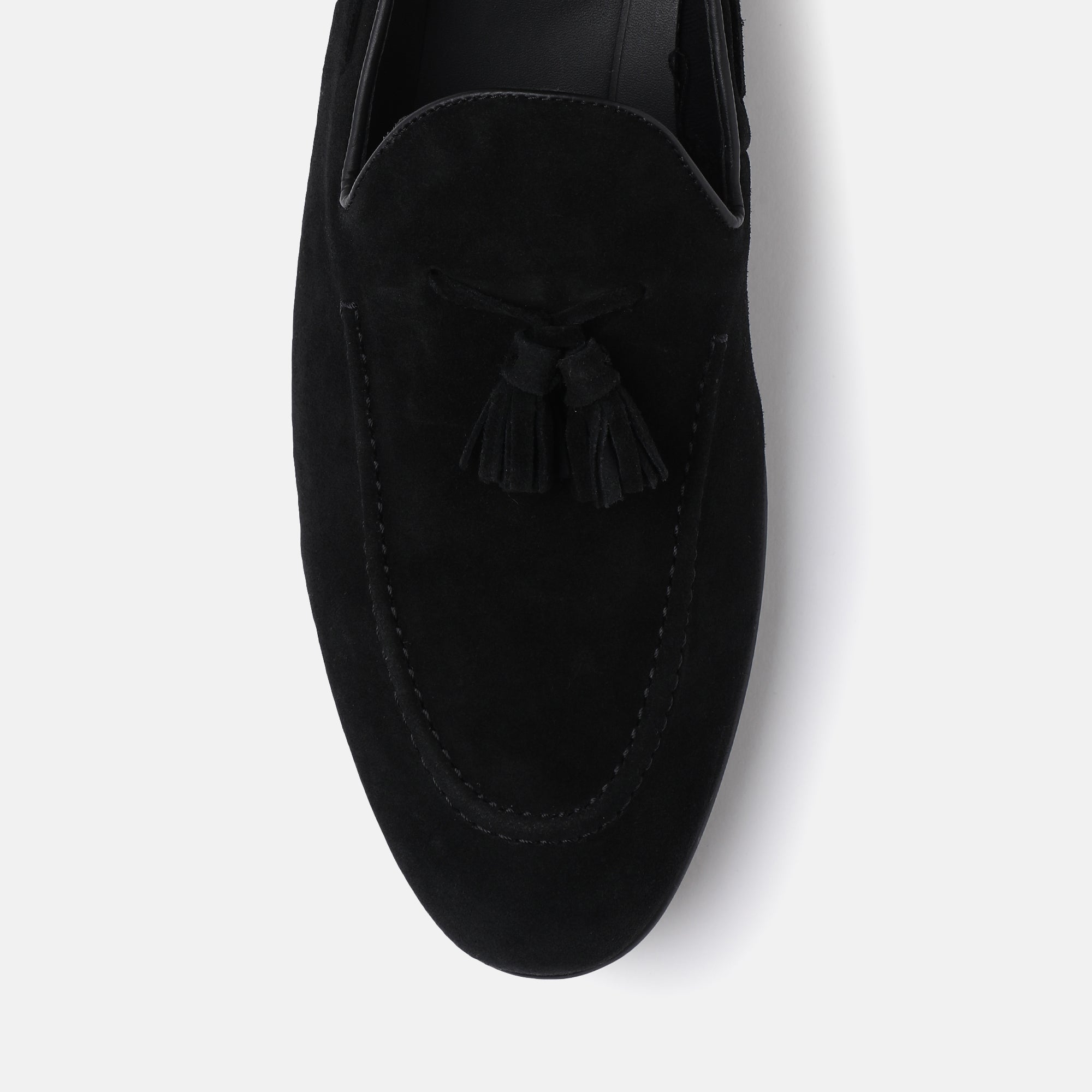 Tassel Loafer - 625718 (SUEDE BLACK)