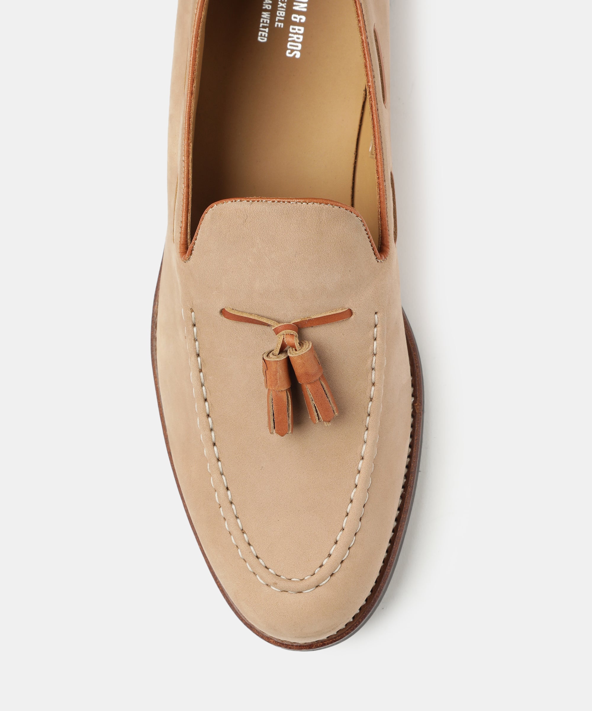 Tassel Loafer - 7524 (Nubuck - Sand)