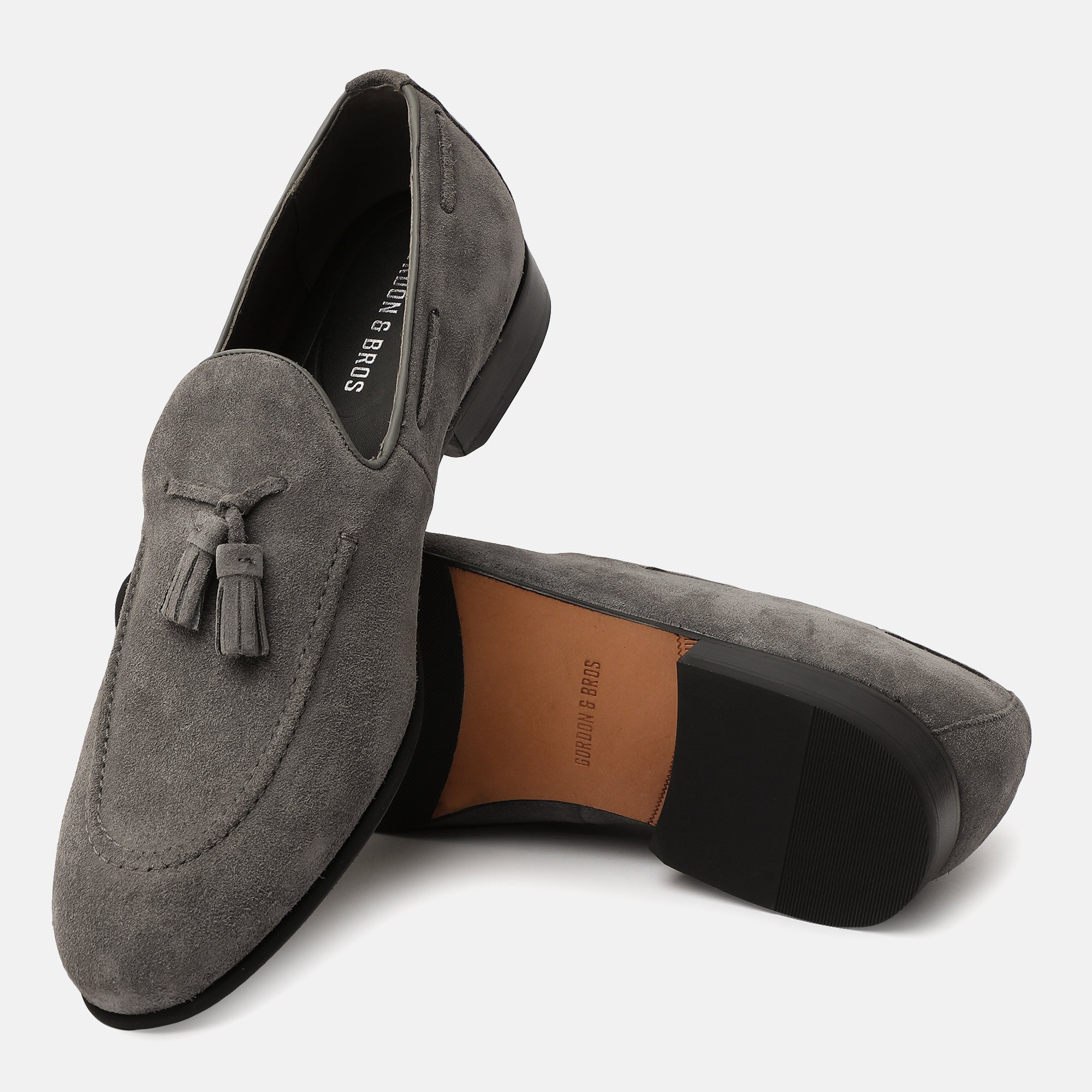 Tassel Loafer - 625718 (SUEDE ASH)